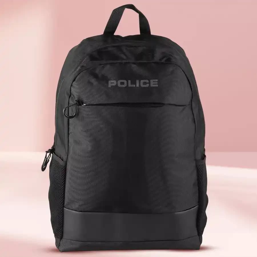 Urban Explorer Black Police Backpack