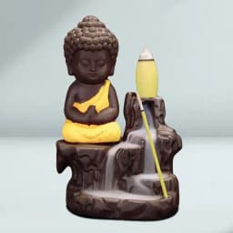 Classy Buddha Incense Smoke Burner Polyresin Fountain 1