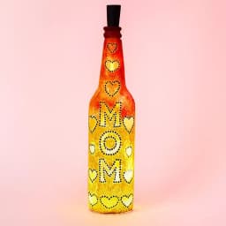 Amazing Choice of Glowing MOM Bottle Lamp 1