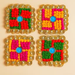 Stunning Corridor Rangoli Decor Set 1