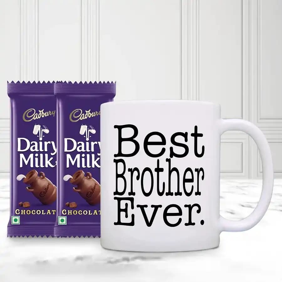 Coffee Mug with Twin Cadbury