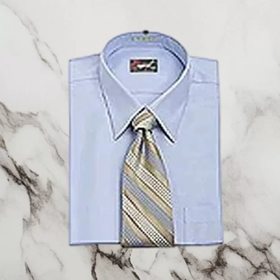 Raymonds Classic Cotton Shirt & Tie Combo