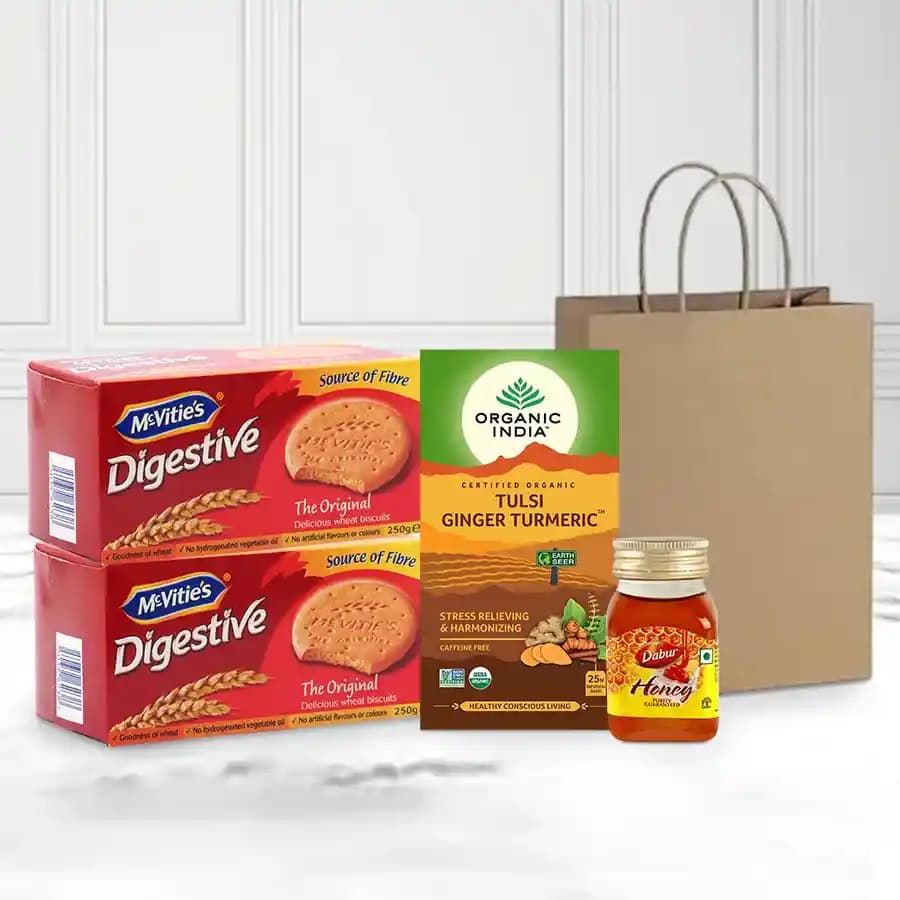 Dazzling Tea Time Gift Combo for Mom