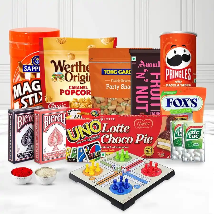 Joyful Indoor Party Bhai Dooj Gift Hamper