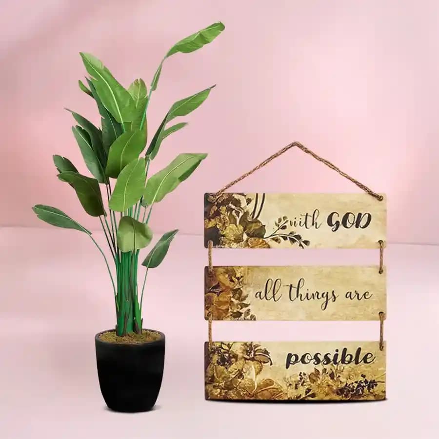 Charming Greenery Wall Décor Set