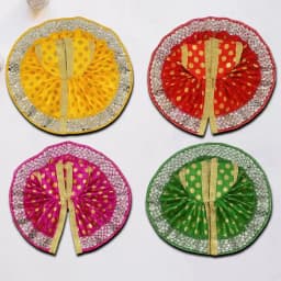 Exquisite 4-Piece Attire Set for Laddu Gopal 1