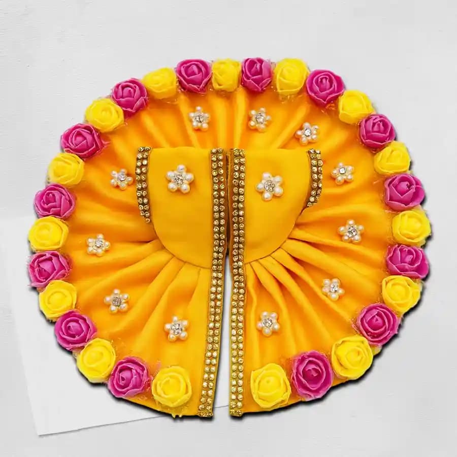 Luminous Golden Ensemble for Laddu Gopal