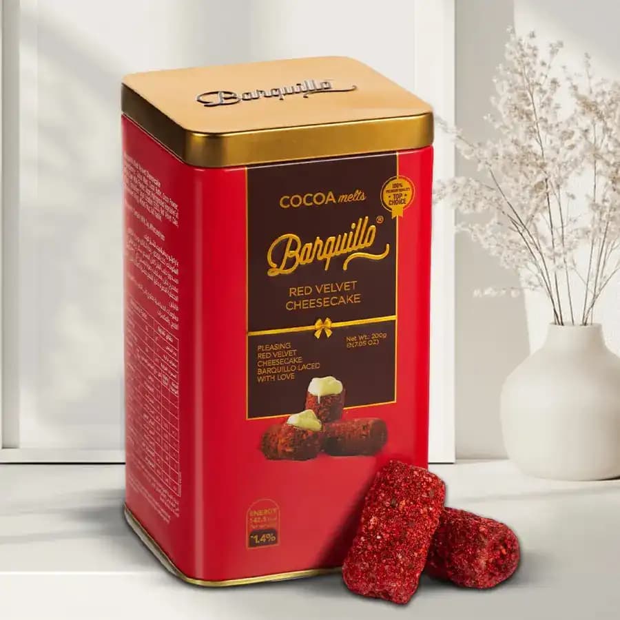 Yummy Barquillo Red Velvet Cheesecake Chocolate