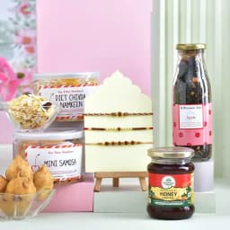 Festive Rakhi Combo Hamper 1