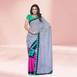 Vivid Vibrancy Chiffon Saree 1