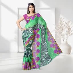 Attracting Array Chiffon Saree 1