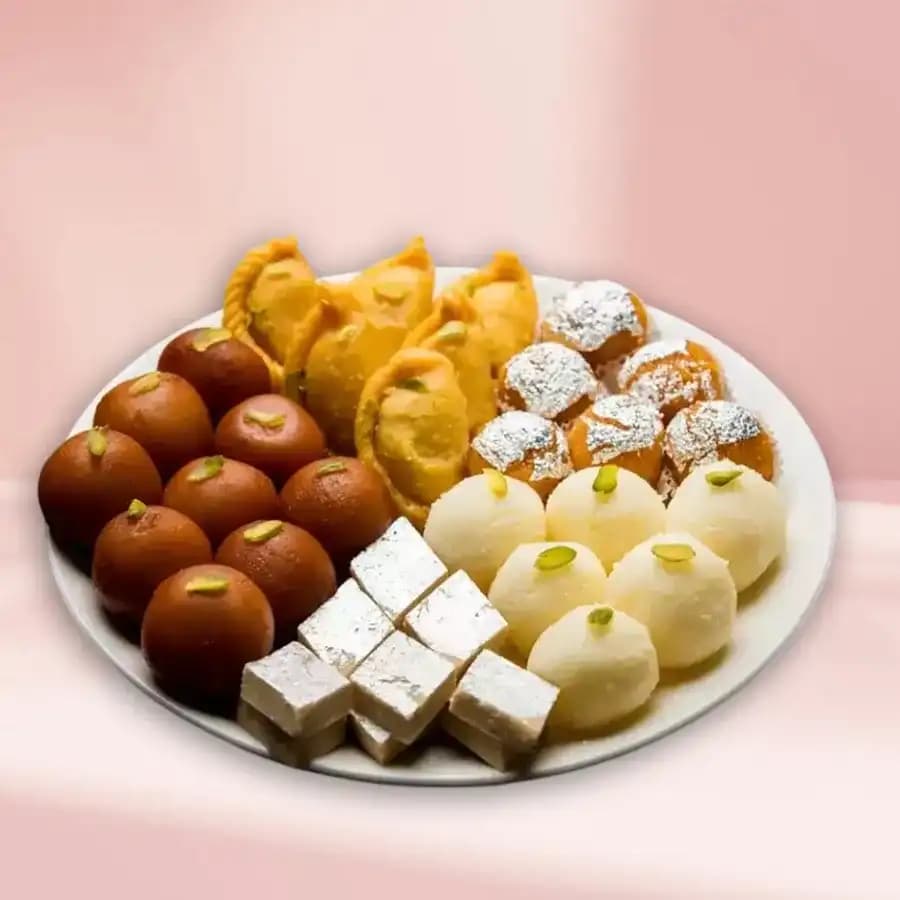 Mouth Watering Assorted Sweets from Bhikaram