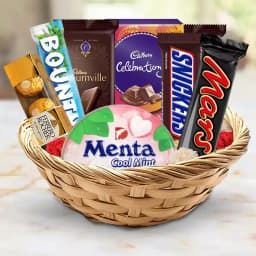 Yummy Mixed Chocolates Basket 1