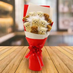 Charming Teddy Bear Bouquet 1