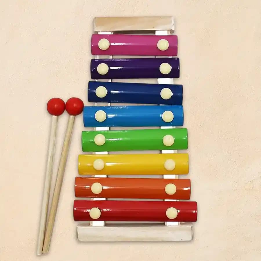 Eco-Friendly Musical Xylophone for Young Explorers