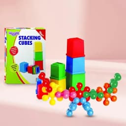 Playful Stacking Cube Adventure 1