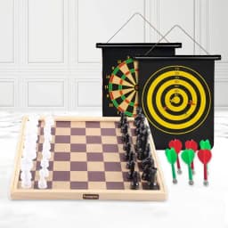 Chess and Dart Adventure Set for Young Minds 1