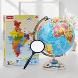 Interactive Explorer Globe Puzzle 1