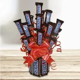 Delightful Chocolate Bouquet of Sinckers Bar 1