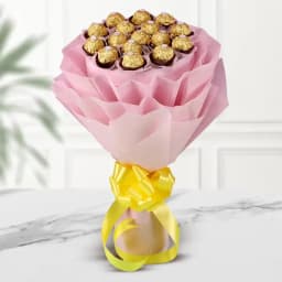 Express Delivery Wonderful 16 pcs Ferrero Rocher Chocolate Bouquet 1