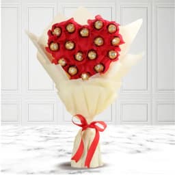Marvellous 16 pcs Ferrero Rocher Chocolate Bouquet 1