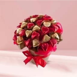 Bucket Full of Heart Shape Chocolates 1