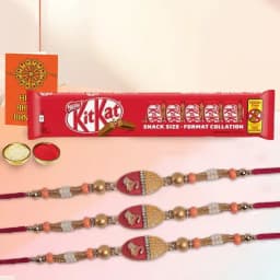 Kitkat Chocolate Box with Rakhi 1