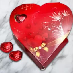 Sweetheart Delight: Handmade Chocolate Heart Box 1