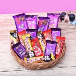 Enticing Choco Bliss Gift Basket 1