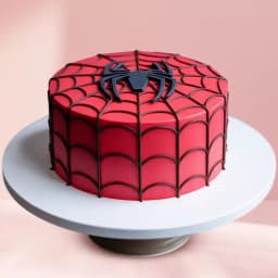 Classic Spider Man Chocolate Cake Treat 1