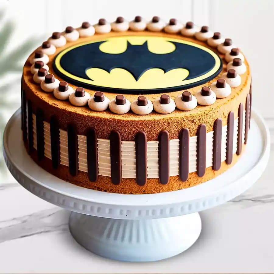 Amazing Batman Butter Scotch Cake