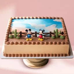 Exceptional Mickey and Minnie Design Cake 1