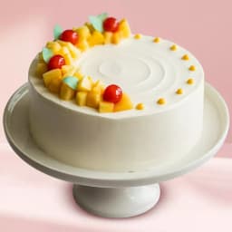 Luscious Heart Shaped Pineapple Cake 1