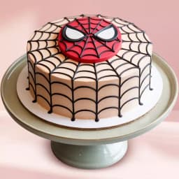 Lip-Smacking Spider Man Cake 1