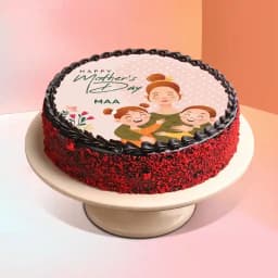 Yummy Happy Mothers Day Chocolate Cake 1