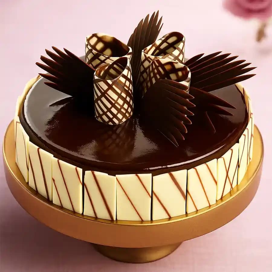 Delicious Chocolate Truffle Cake