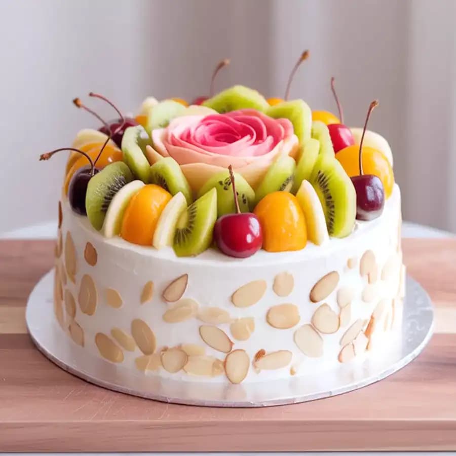 Fondness’s Extravagance 1 Kg Fresh Fruit Cake