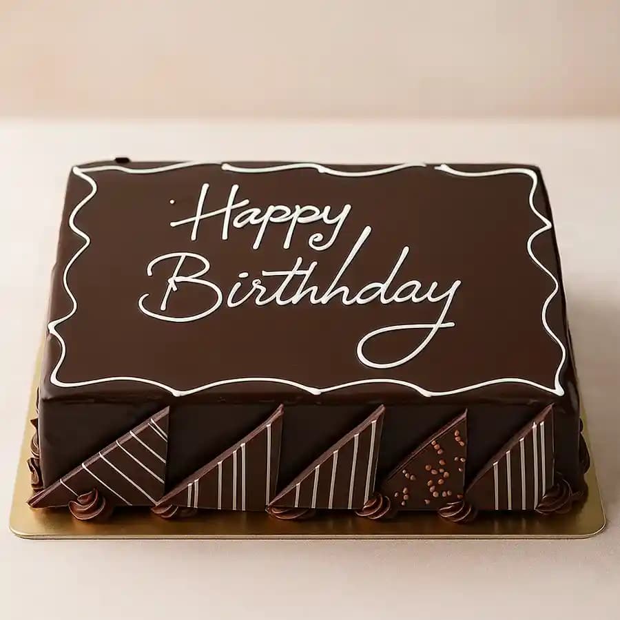 Delicious Eggless Chocolate Cake