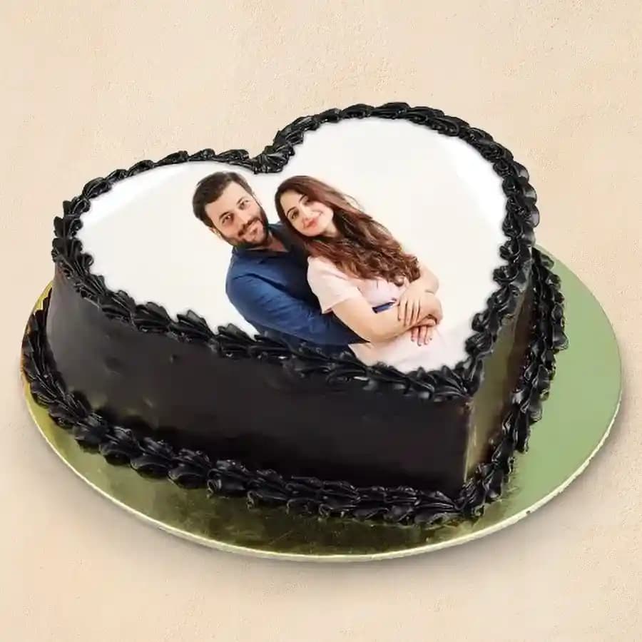 Amazing Chocolate Photo Cake