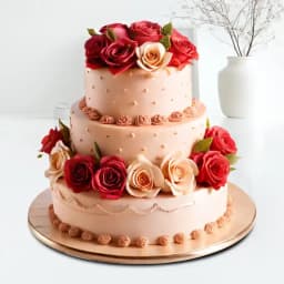 Delectable 3 Tier Wedding Cake 1