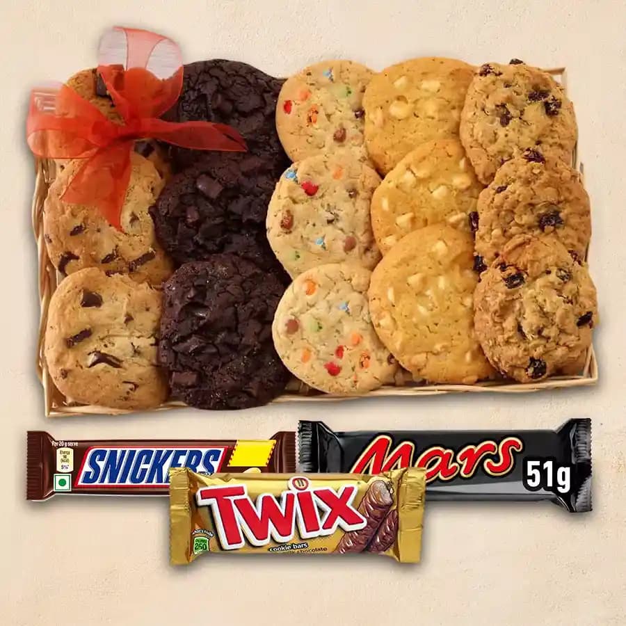 Delectable Cookies from Cookie Man N Chocos Gift Hamper