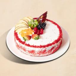 Luscious Red Velvet Celebration Cake 1