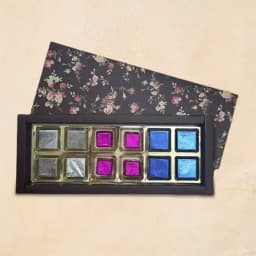 Crunchy Handmade Chocolate Assortments in a Floral Box 1