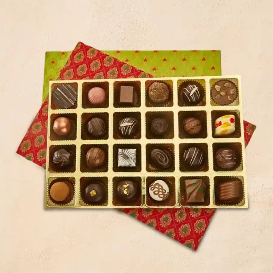 Delicious Handmade Rum filled Chocolate Box
