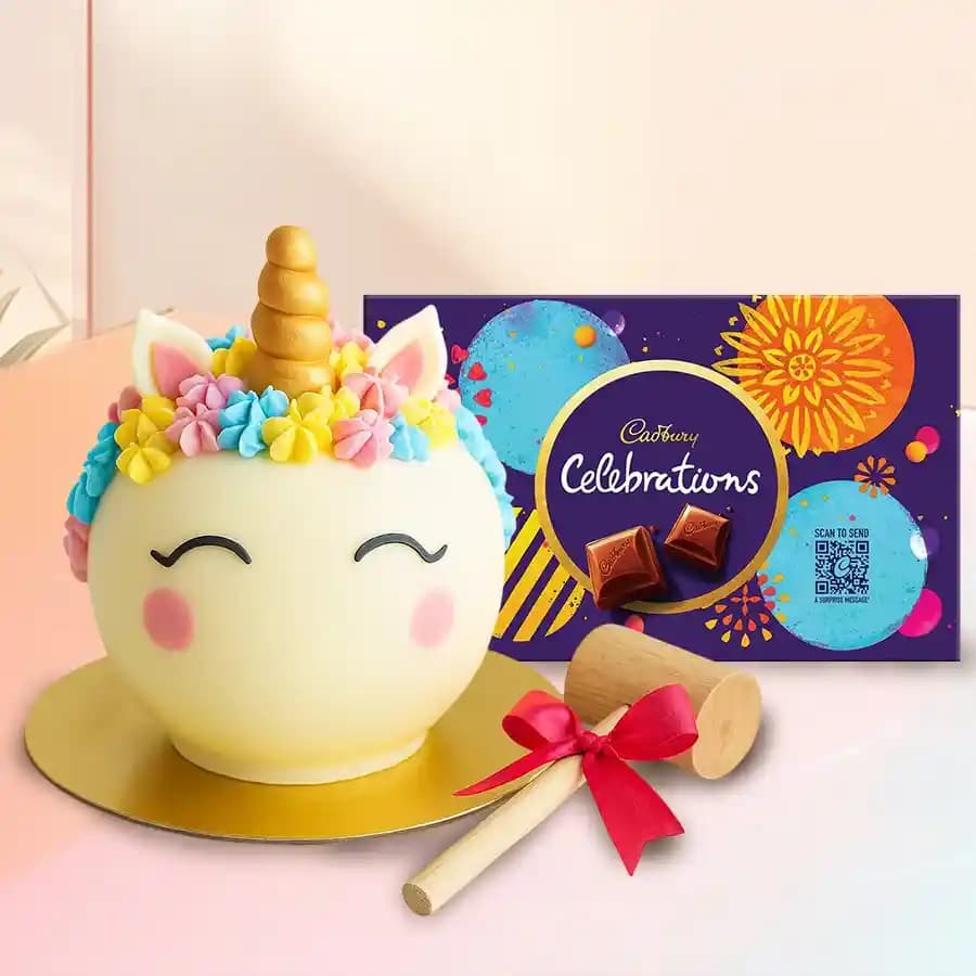 Whimsical Unicorn Cake Smash Celebration