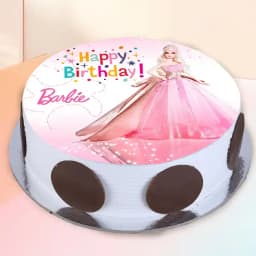 Exceptional Barbie Photo Cake for Little Princess 1