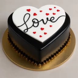 Impressive Heart Shape Chocolate Cake 1
