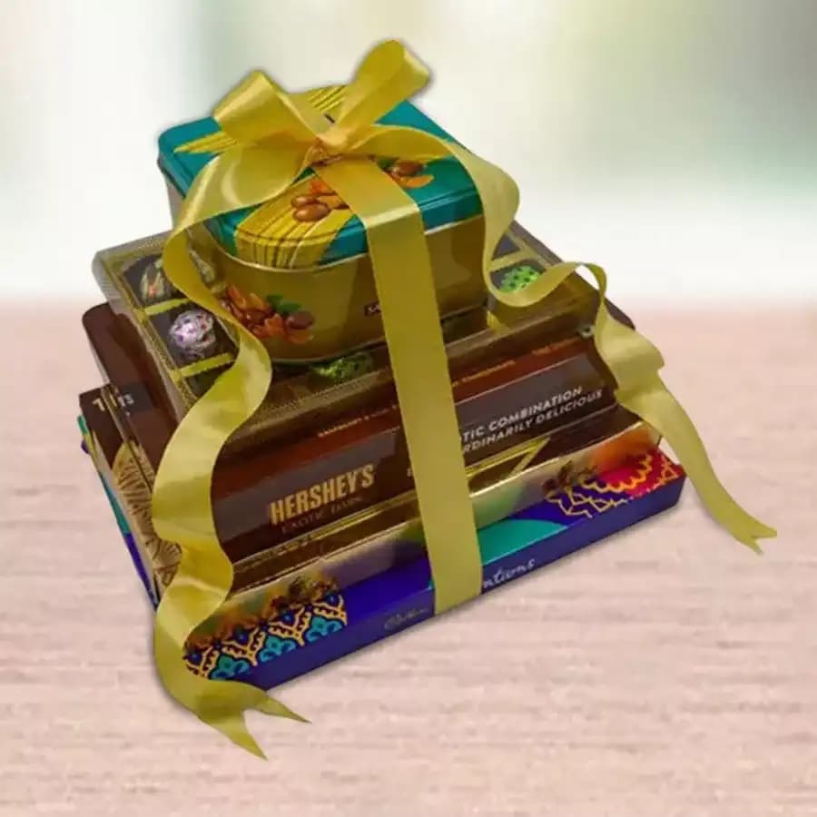 Innovative 5 Layered Chocolate Tower