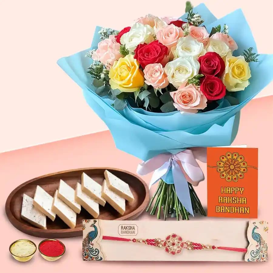 Kaju Delight & Floral Embrace Gift Set