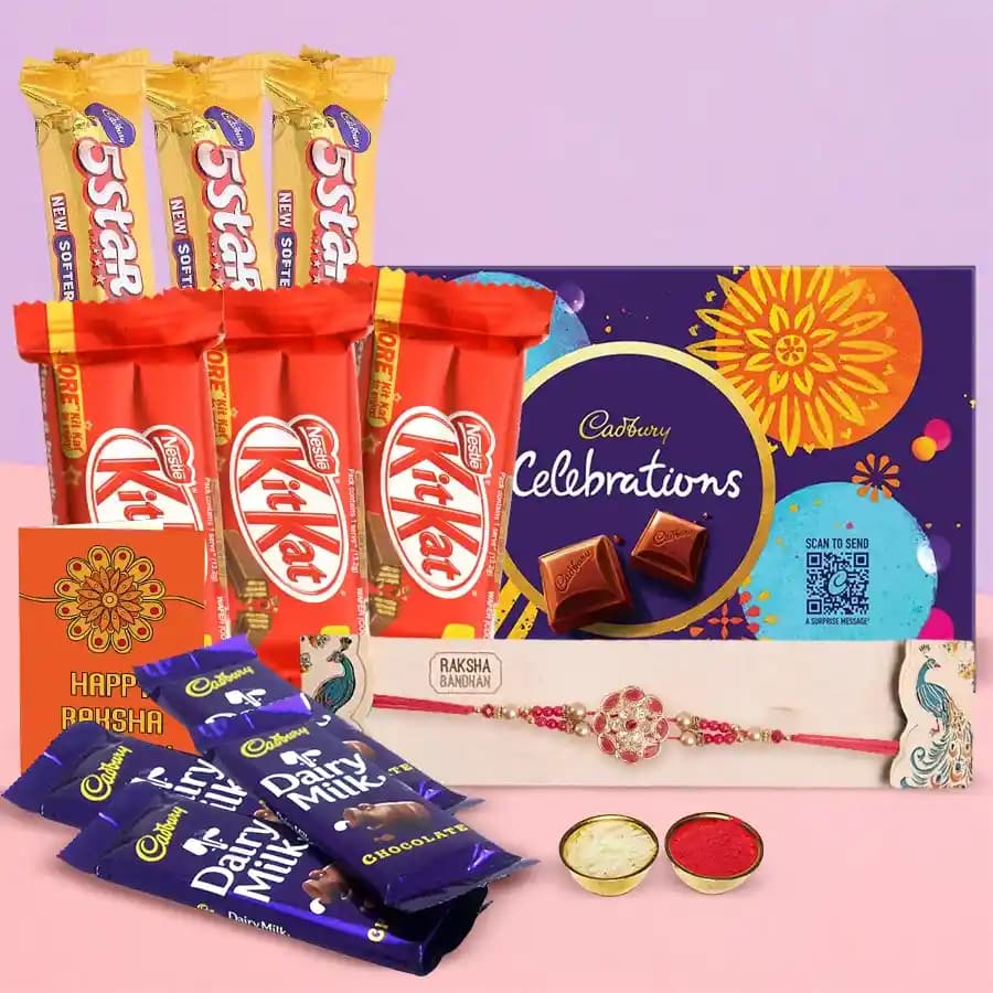 Charming Chocolate Rakhi Delight